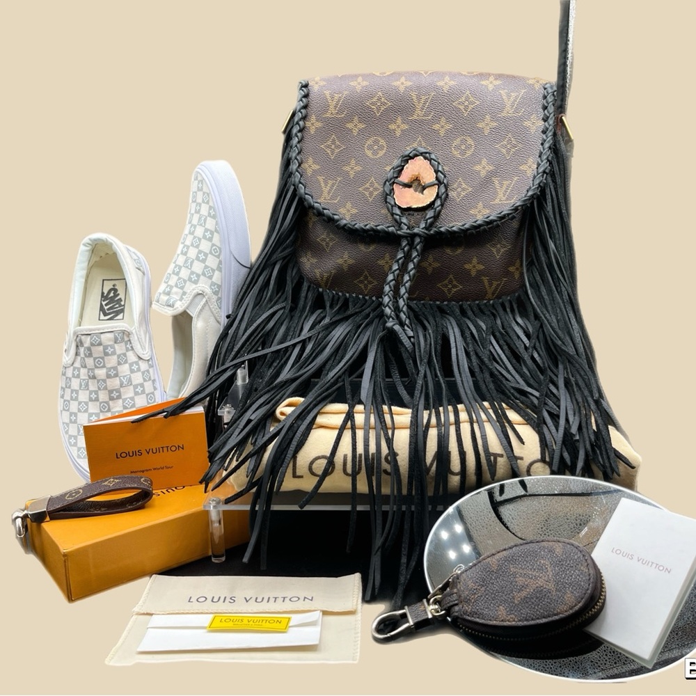 Louis Vuitton Fringe Women's Bag ,L.V./Van shoes, keychain/ key holder